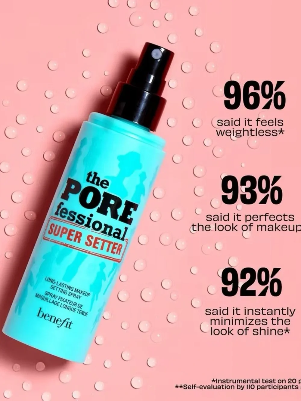 Benefit The POREfessional: Super Setter Long-Lasting Makeup Setting Spray Mini